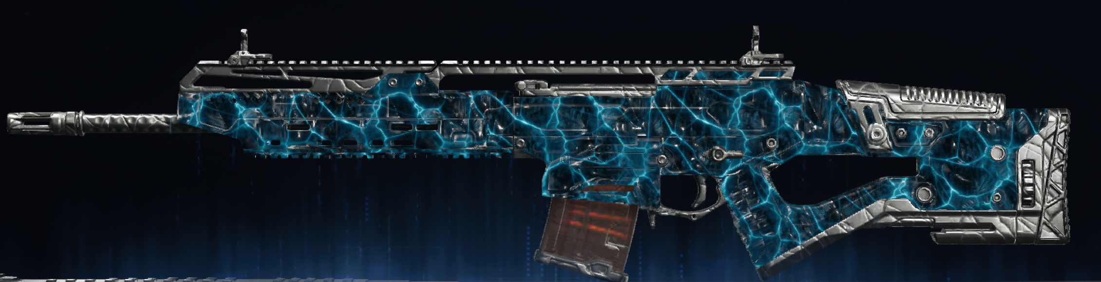 Rendu du camouflage Zéro absolu sur KRS-7.62